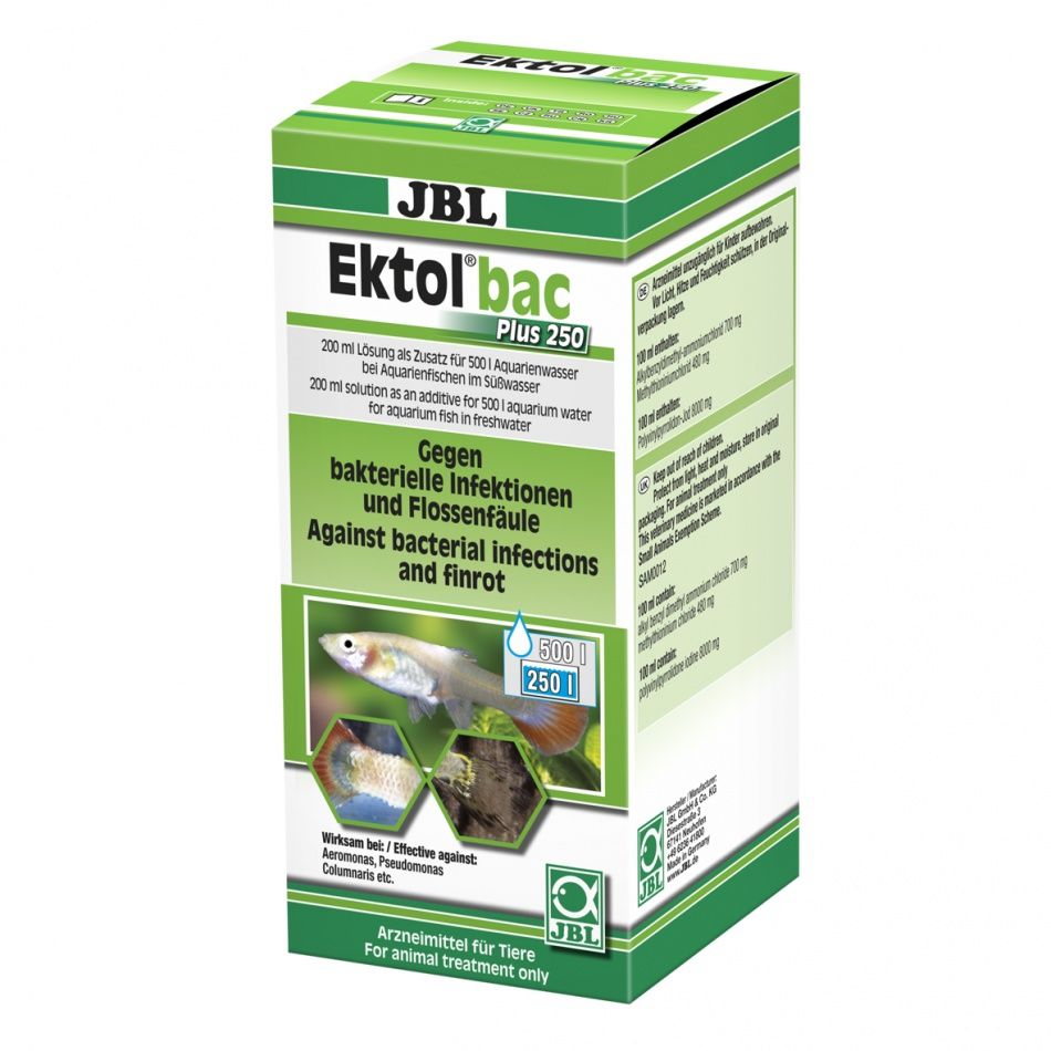 Medicament JBL Ektol bac Plus 250/ 200ml pentru 500 L 200ml