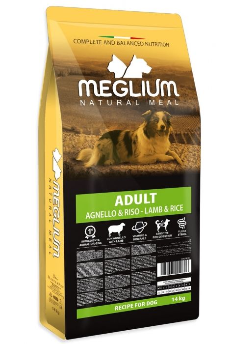 Meglium Dog Sensible Lamb & Rice, 14 kg