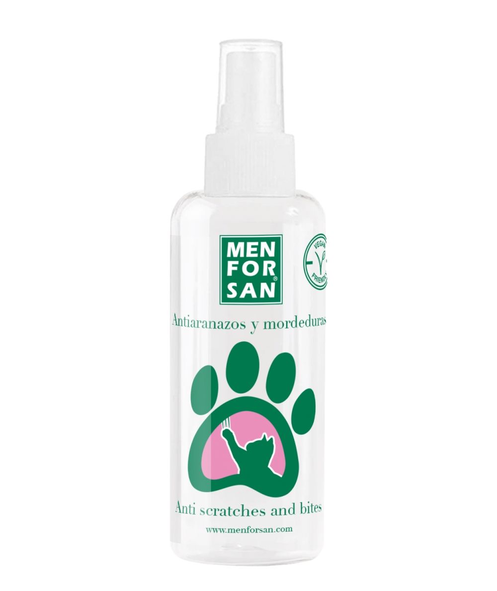 Menforsan Solutie Anti Zgarieturi si Anti Ros Pisici, 60 ml