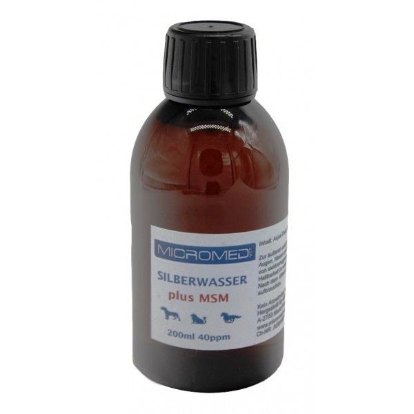 Micromed Vet Apa Coloidala, 40ppm, 200 ml