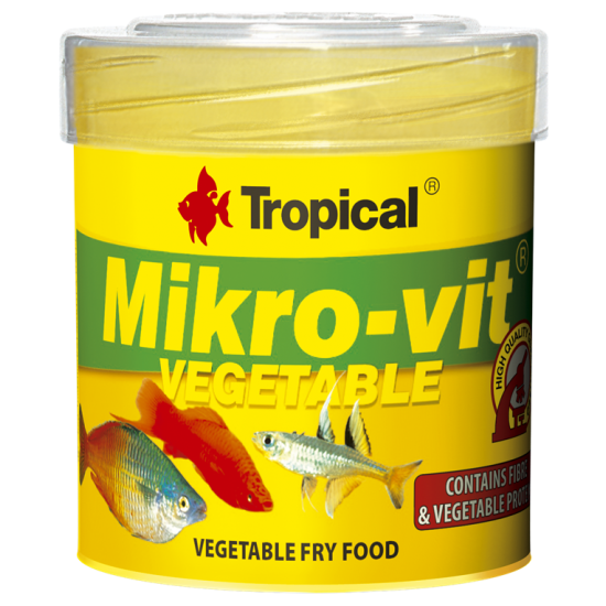 Mikro-Vit Vegetable, Tropical Fish, 50 ml/ 32 g erbivori