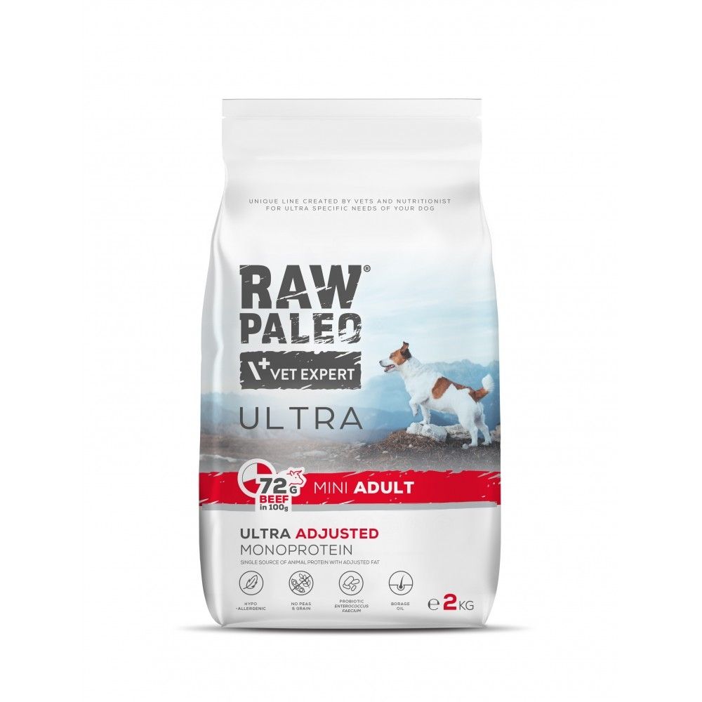 Raw Paleo Ultra Beef Mini Adult, 2 kg