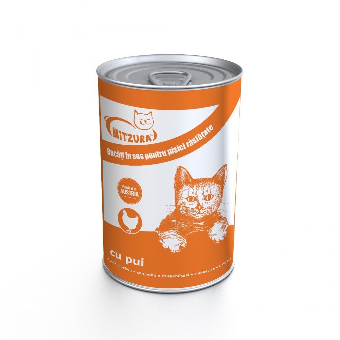 Mitzura Cat Conserva Pui, 415 g