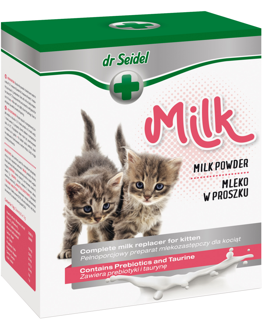 Lapte praf pentru pisici, Dr. Seidel, 200 g 200 imagine 2022
