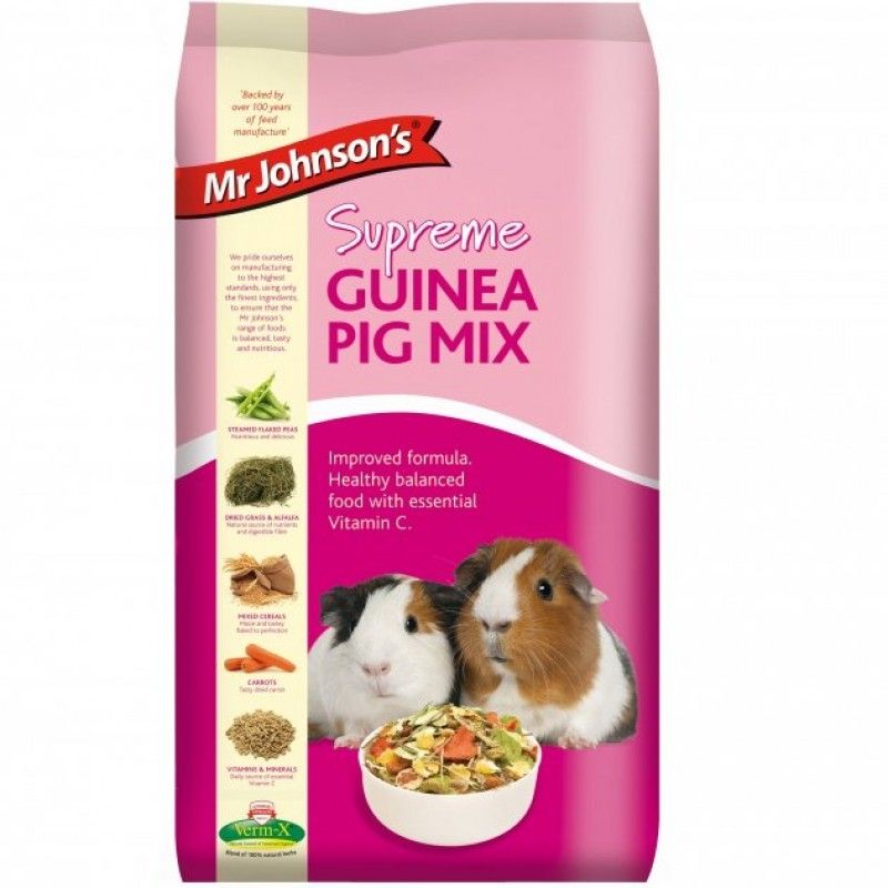 Mix pentru porcusorii de Guineea, Mr. Johnson`s Supreme Guinea Pig Mix, 900 g 900 imagine 2022