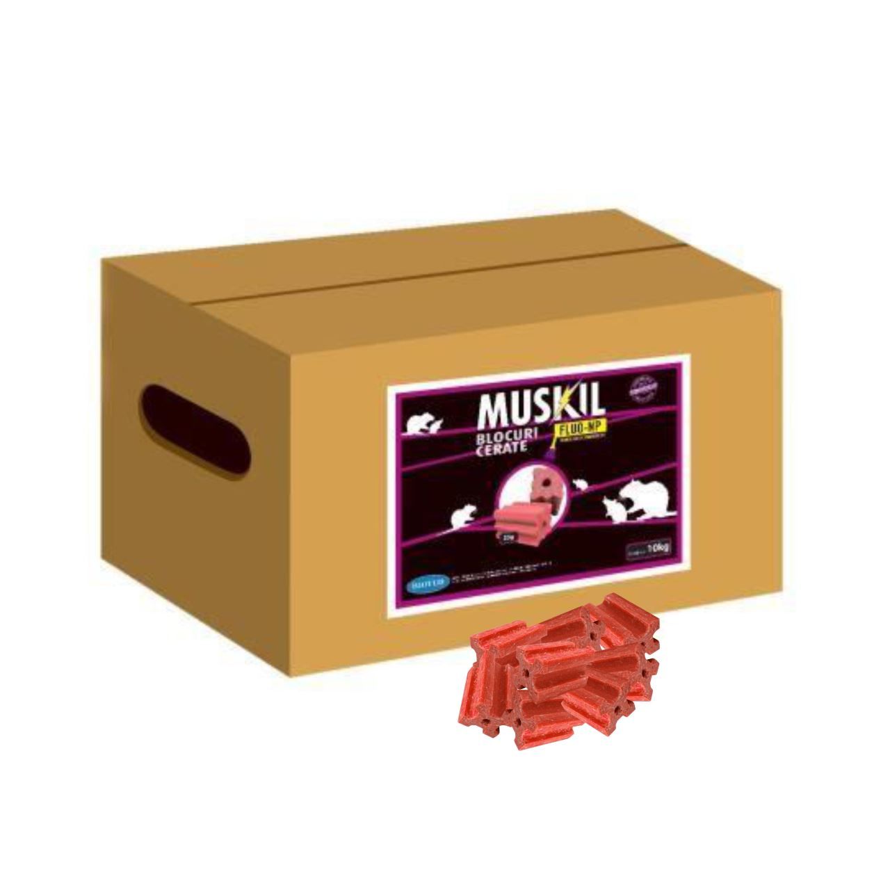 Muskil – Parafina Fluorescenta 10kg (Pret/cutie)