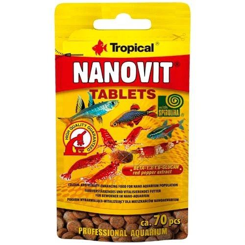 Nanovit, Tropical Fish, tablete, 10 g