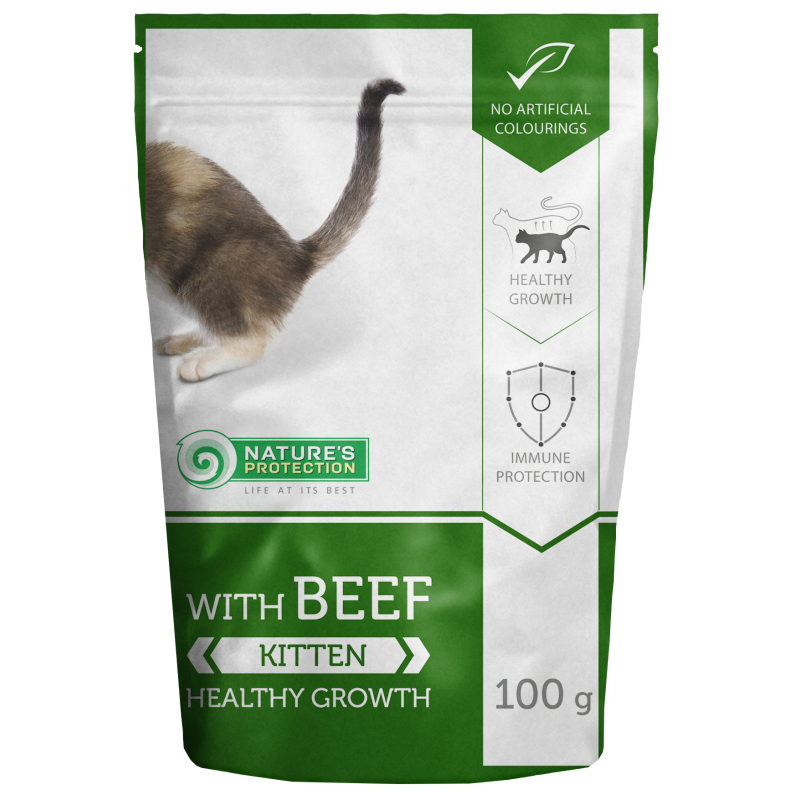 Nature's Protection Kitten Beef, 100 g