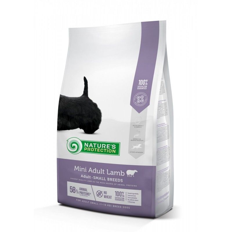 Nature\'s Protection Dog Mini Adult Lamb, 7.5 kg