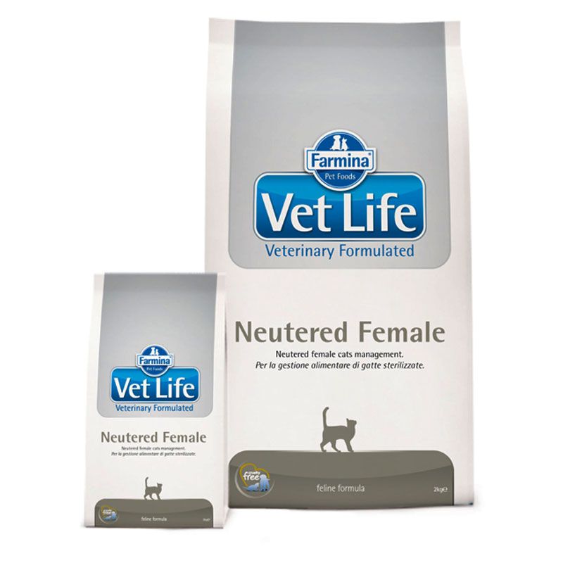 Vet Life Cat Neutered Female 10 Kg