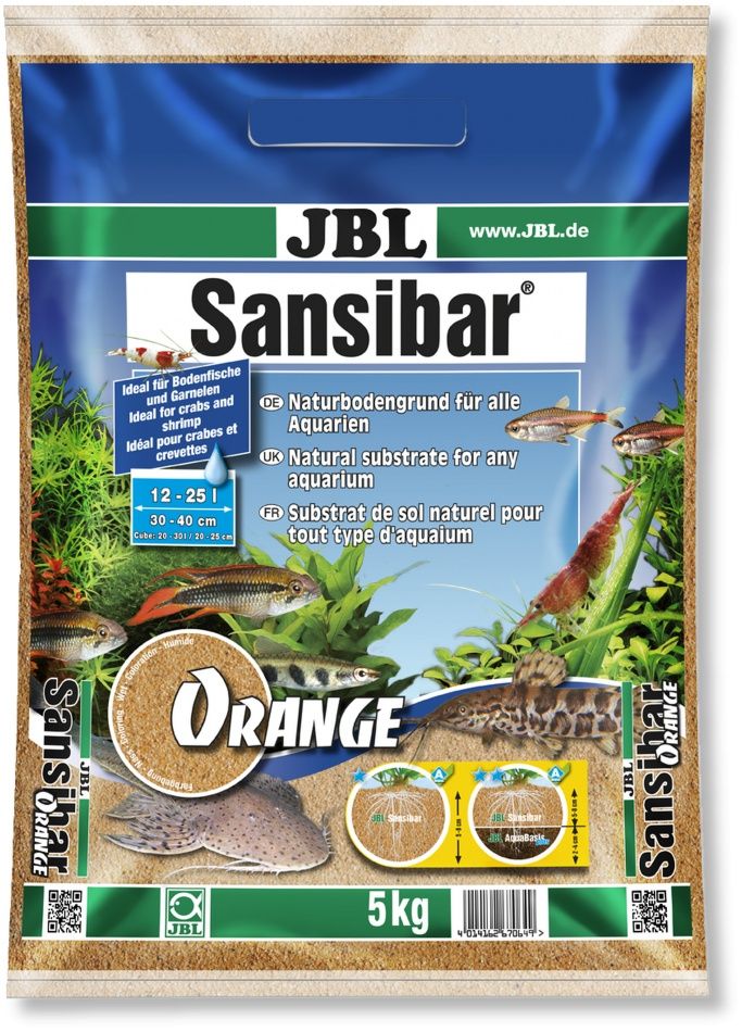 Nisip Natural JBL Sansibar ORANGE 5 Kg