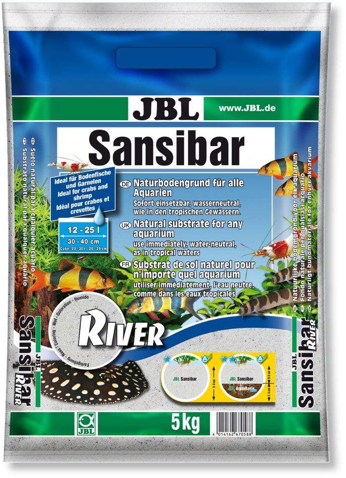 Nisip Natural JBL Sansibar RIVER 5 Kg