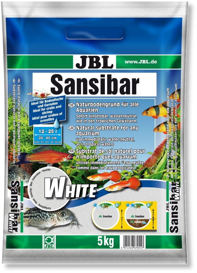 Nisip natural JBL Sansibar WHITE 5 kg Nisip si pietris acvariu 2023-09-29