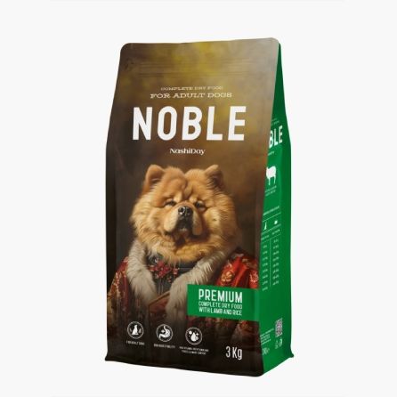 Hrana Premium Uscata Caini, NashiDay Noble, Miel si Orez, 3 kg