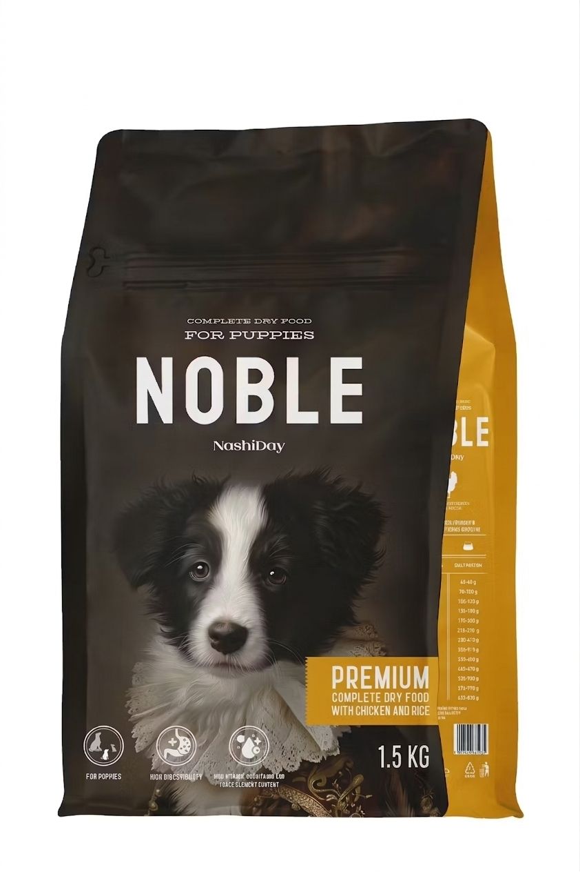 Hrana Premium Uscata Catei, NashiDay Noble, Pui si Orez, 1.5 kg