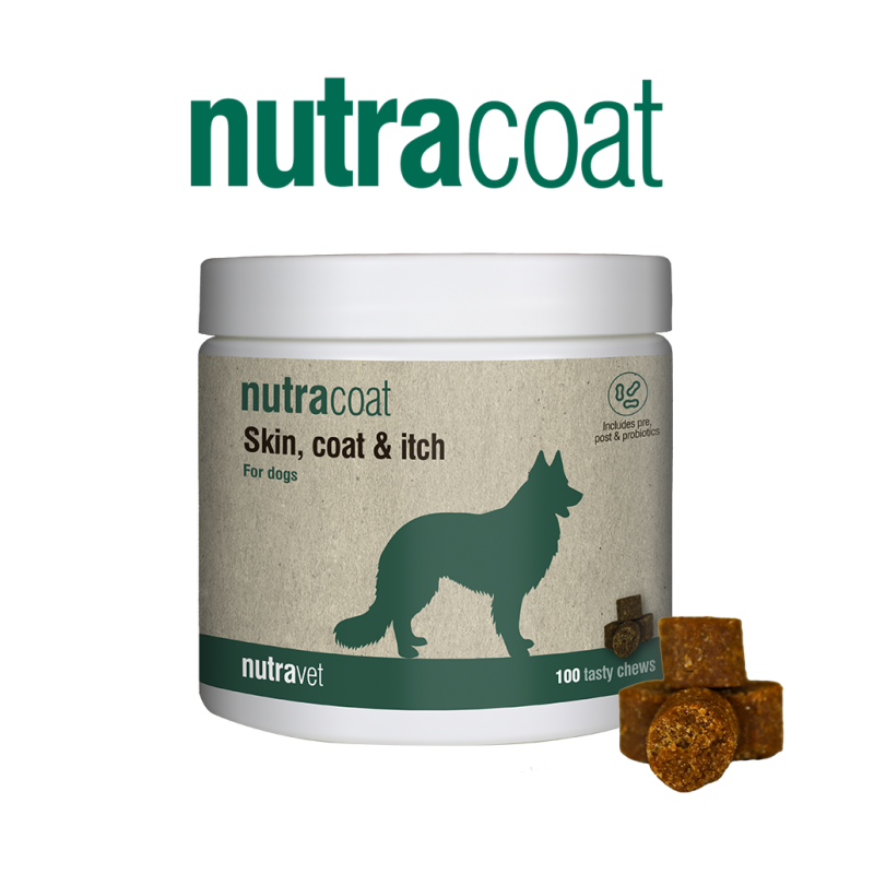 Nutravet Nutracoat, Caini, 100 chews