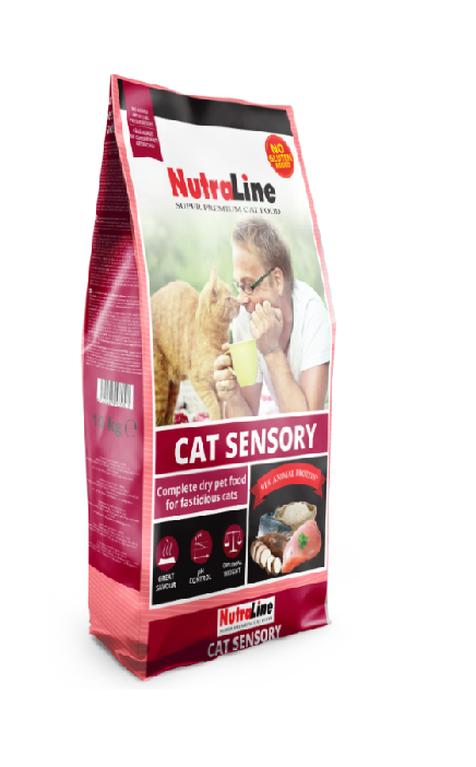 Hrana uscata pisici, Nutraline Sensory, 400 g