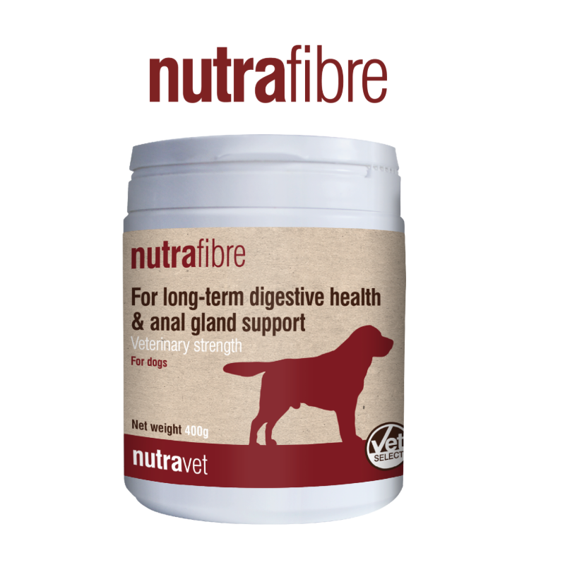 Nutravet Nutrafibre, Caini, 400 g