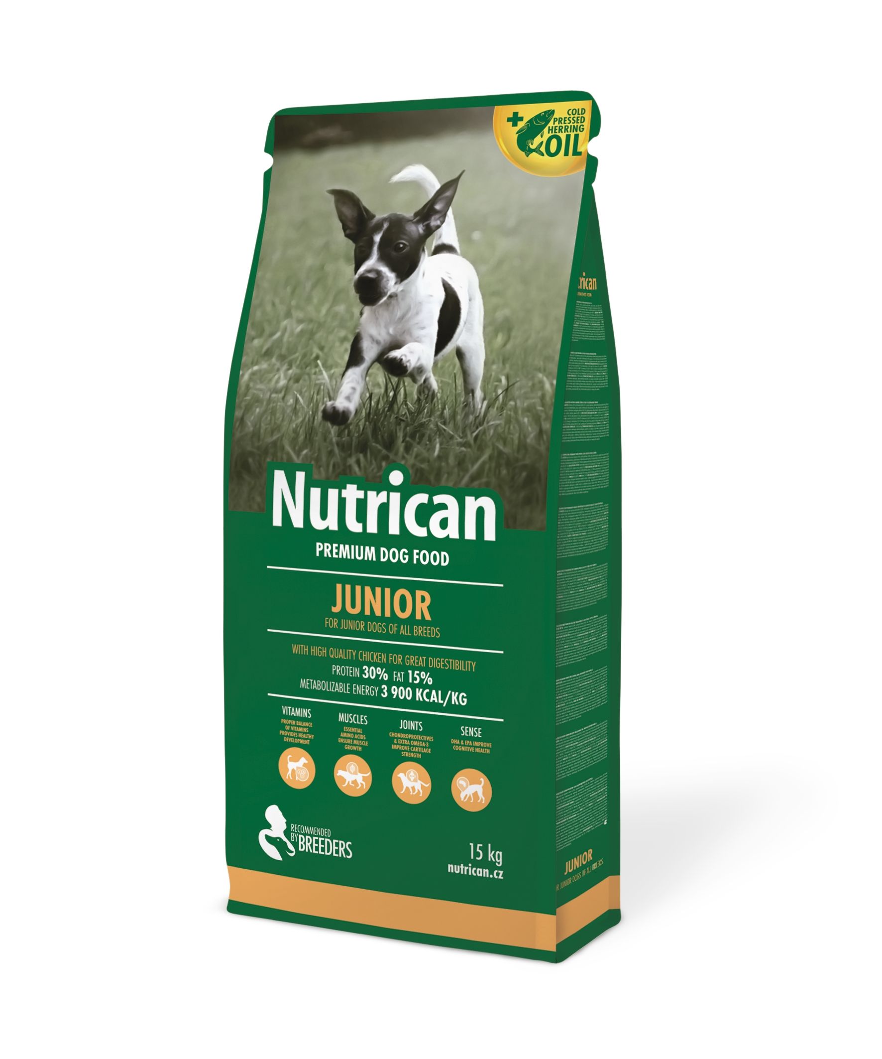 Nutrican Dog Junior, 15 kg