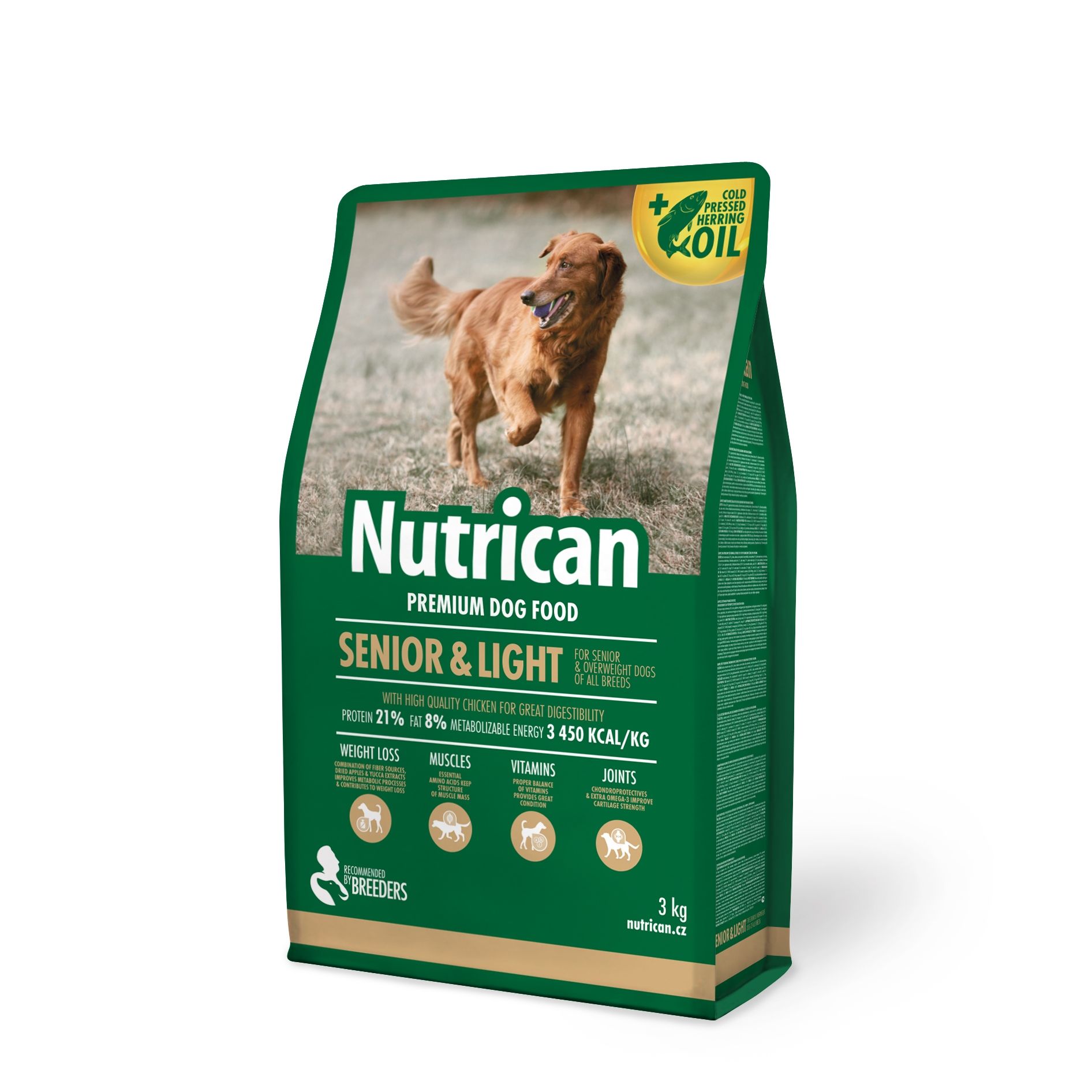 Nutrican Dog Senior & Light, 3 kg