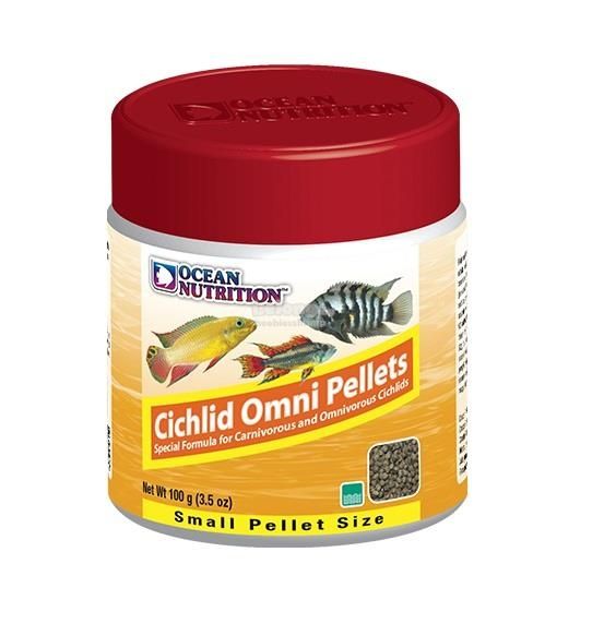 Ocean Nutrition Cichlid Omni Pellets Small 100 g Hrana Granule Pesti 2023-09-29