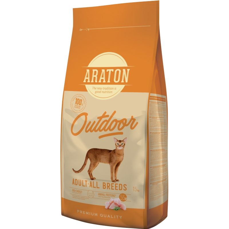 Araton Cat Adult Outdoor, 15 Kg