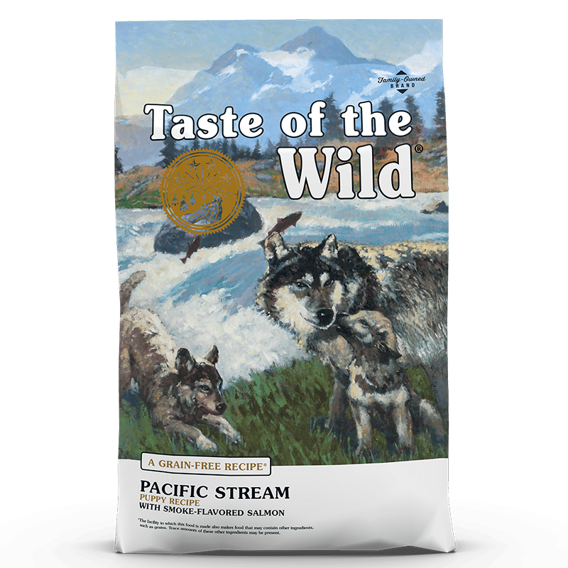 Taste of the Wild Pacific Stream Puppy Recipe, 12.2 kg 12.2 imagine 2022