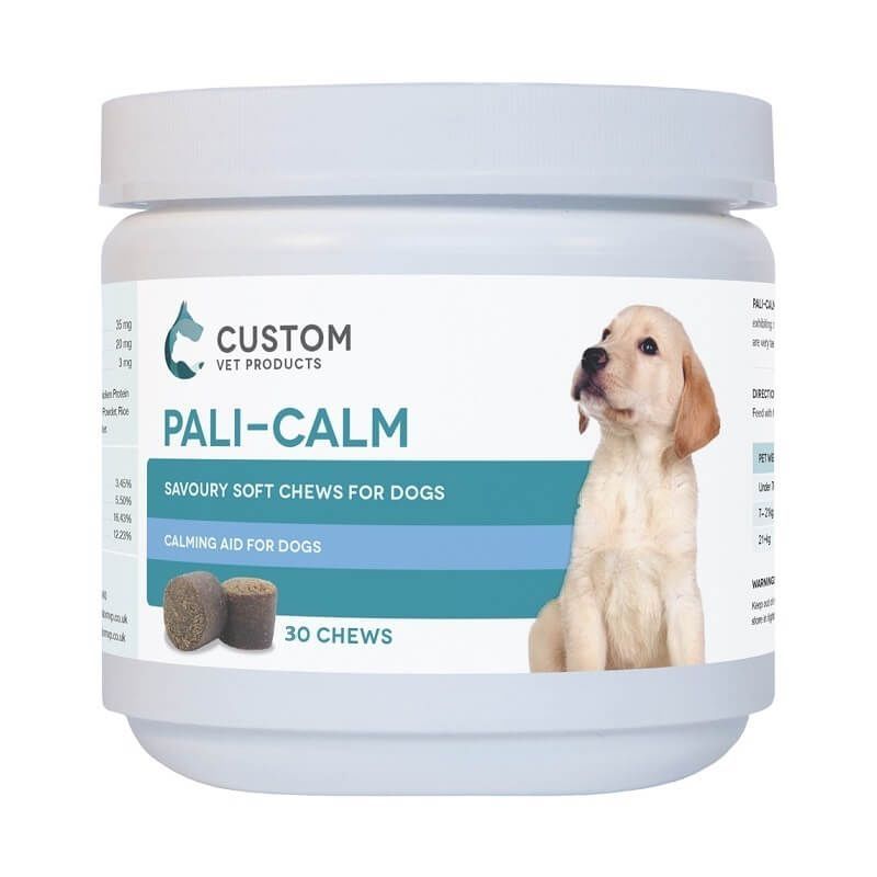 Pali-Calm, Custom Vet, 30 tablete Anxietate imagine 2022