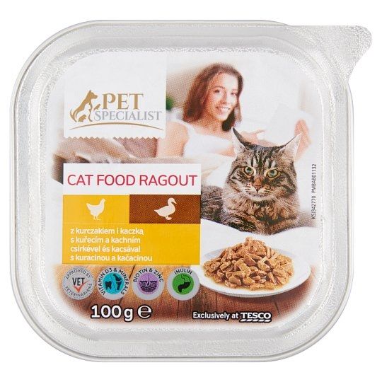 Pateu Pet Specialist Pui si Rata 100 g: 1,69 RON - PetMart PetShop