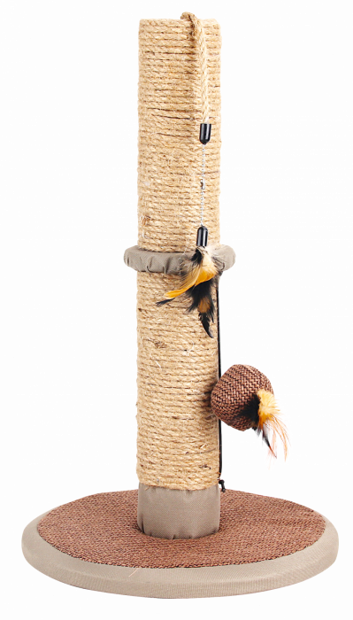 Pawise Sisal cu Accesorii pentru Pisici, 35x35x45 cm