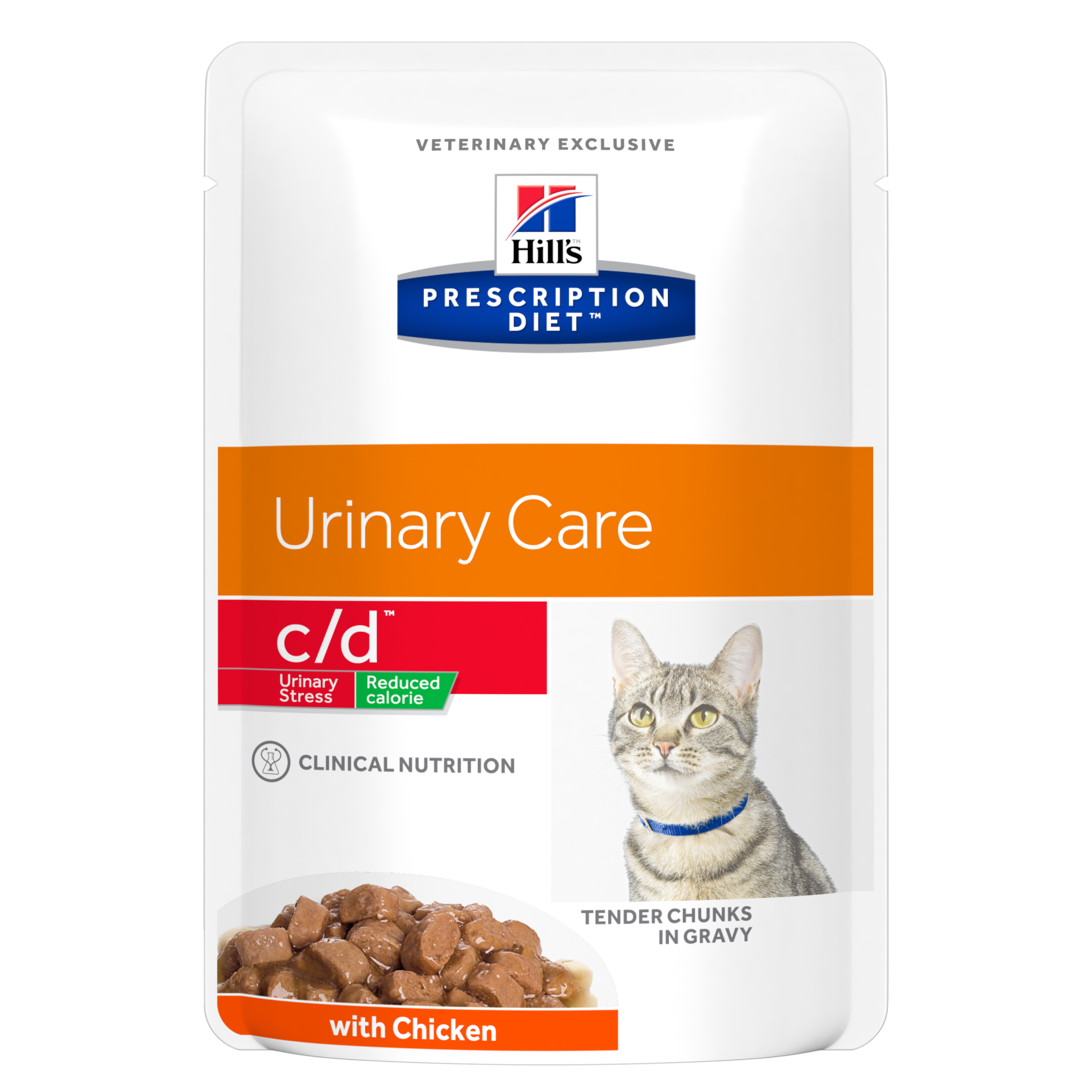 Hill’s PD Feline C/D Stress Reduced Calorie Chicken, 85 g Diete veterinare Pisici 2023-09-26