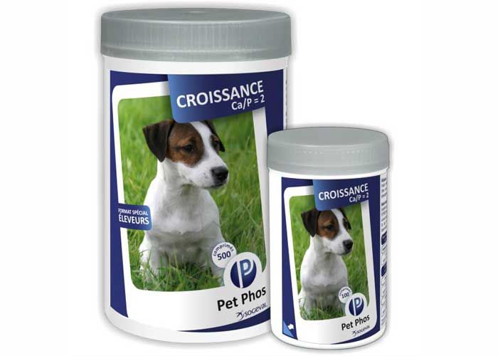 Pet Phos Croissance Ca/P=2, 500 Tablete