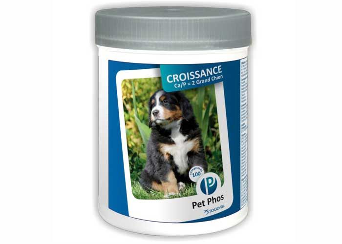 Pet Phos Croissance Special Grand Chien, 100 tablete Vitamine Caini Juniori 2023-09-26