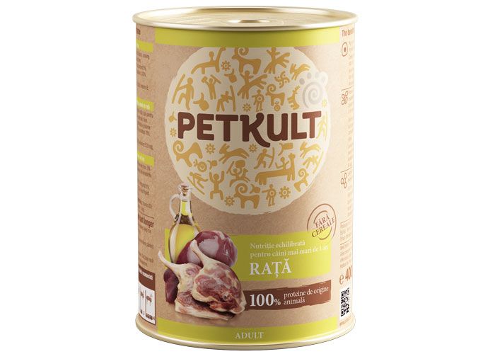 Petkult Dog Adult Rata, 400 g