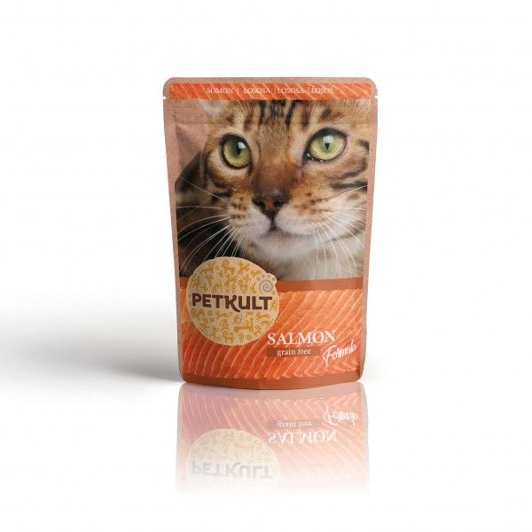 Petkult Cat cu Somon, 100 g