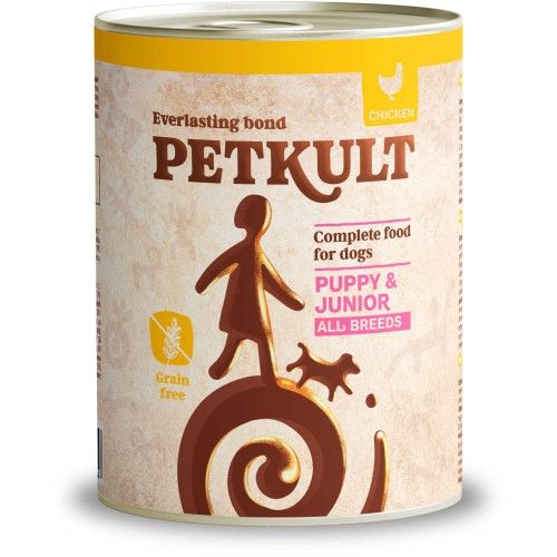 Petkult Dog Junior cu Pui, 800 g