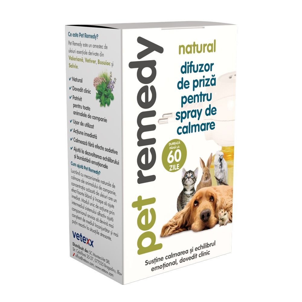 PET REMEDY Plug Diffuser + 40 ml