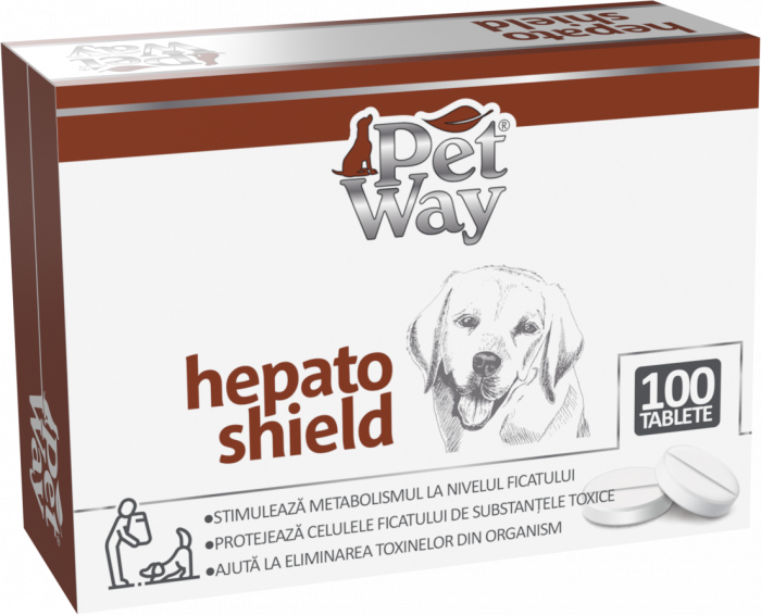 PetWay Hepato Shield, 100 tablete