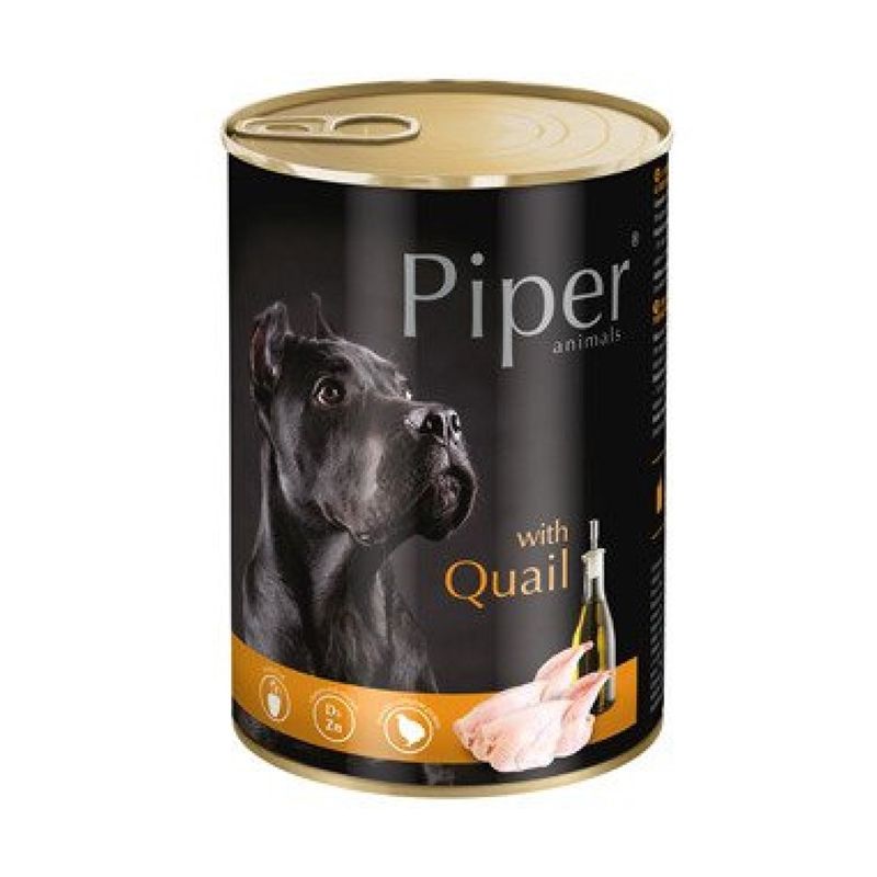 Piper Adult Dog, Cu Carne De Prepelita, 400 g 400