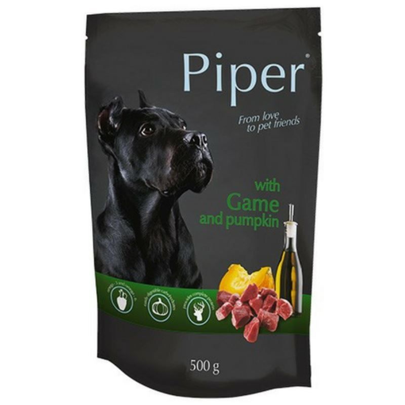 Piper Adult Dog, Vanat Si Dovleac, 500 G