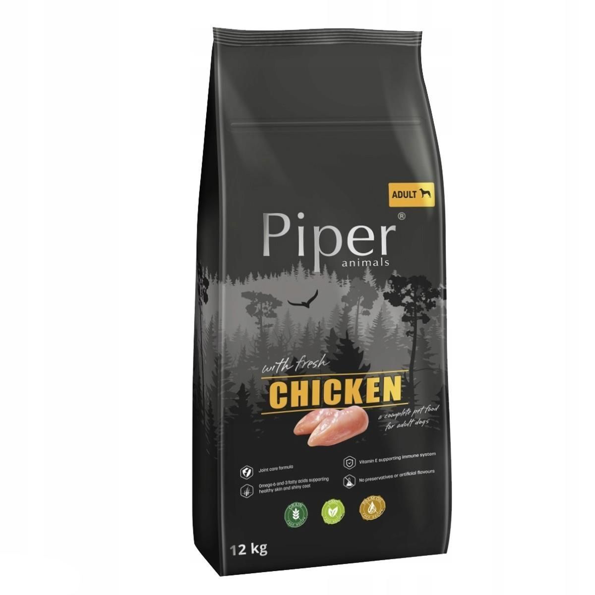 Piper Adult Dog, Pui, 12 Kg