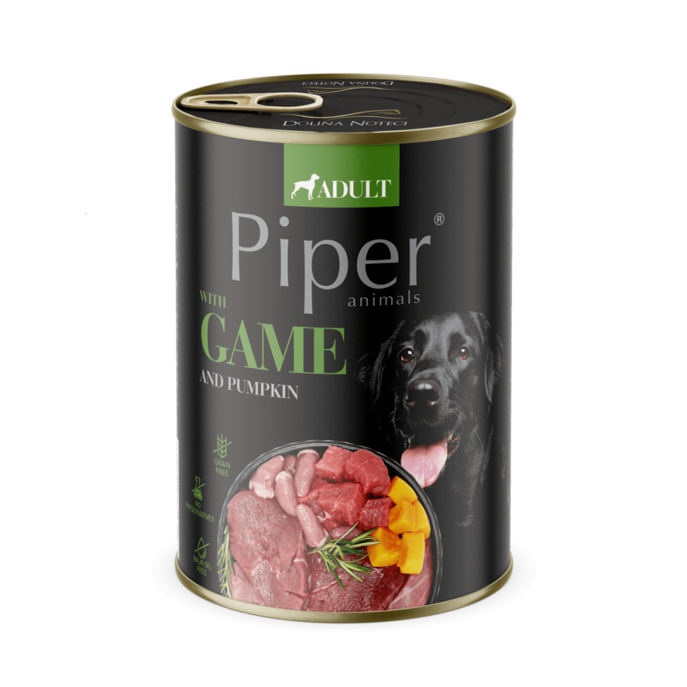 Piper Adult Dog, Vanat si Dovleac, 400 g