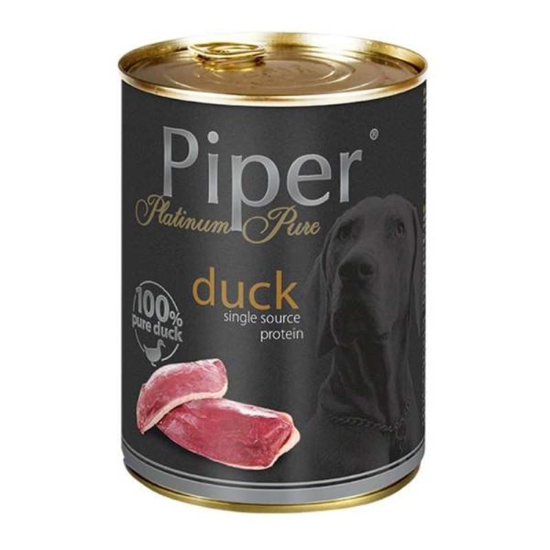 Piper Platinum Pure Dog, Rata, 400 g 400 imagine 2022