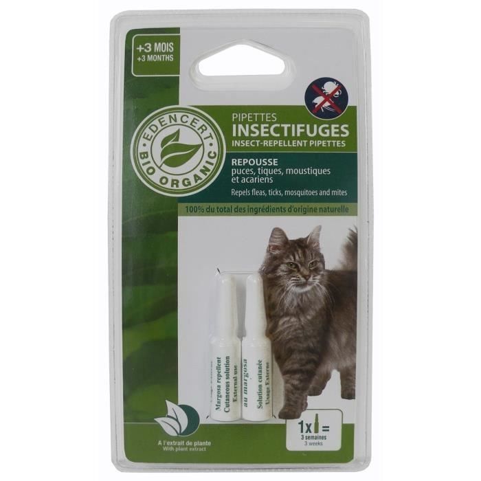 Pipeta insectifuga BIO, pisici, 2 x 0.6 ml 0.6 imagine 2022