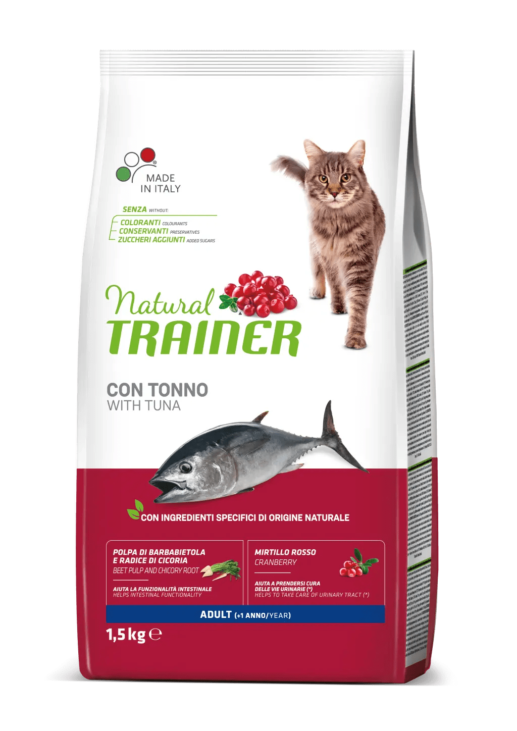 Natural Trainer, Pisica Adulta cu Ton, 1.5 kg