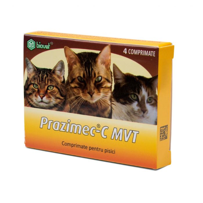 Prazimec C pisici 4 comprimate