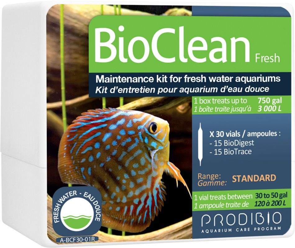 Prodibio Bio Clean apa dulce 30 fiole acvariu