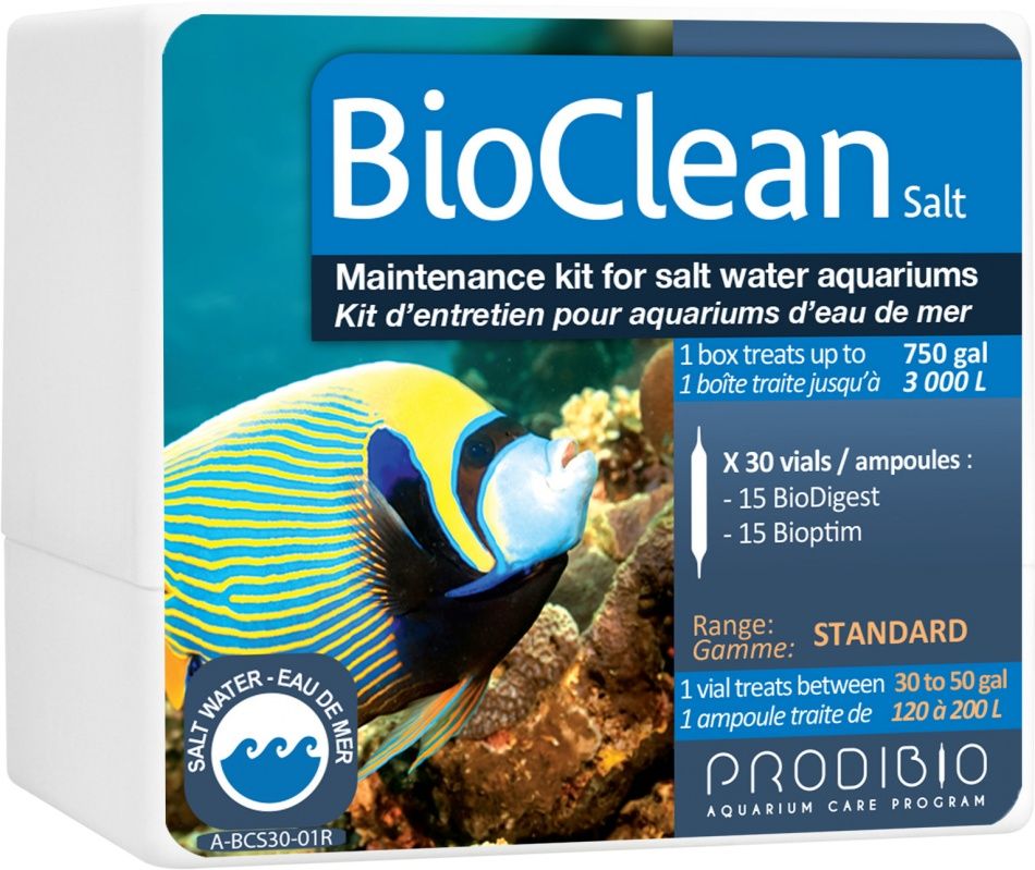 Prodibio Bio Clean apa marina 30 fiole acvariu imagine 2022
