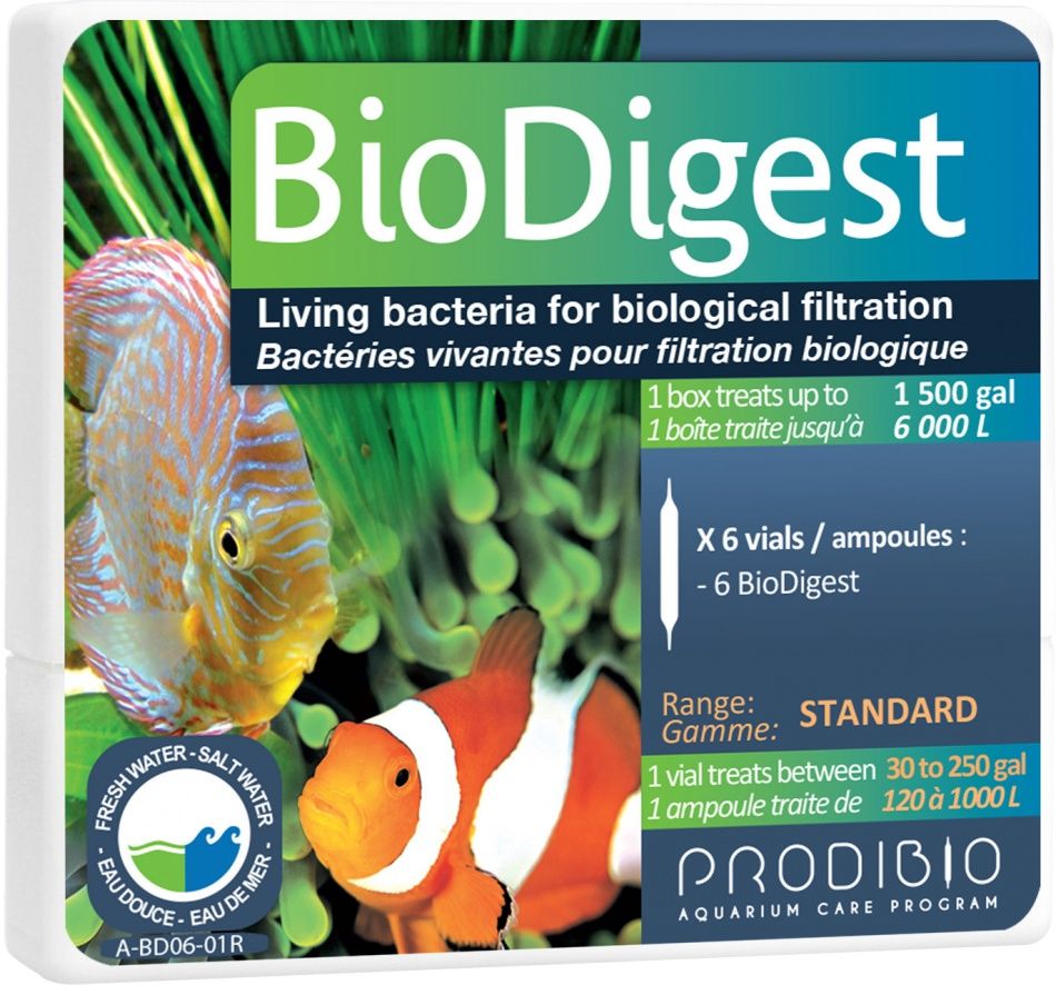 Prodibio Bio Digest – 6 fiole acvariu imagine 2022