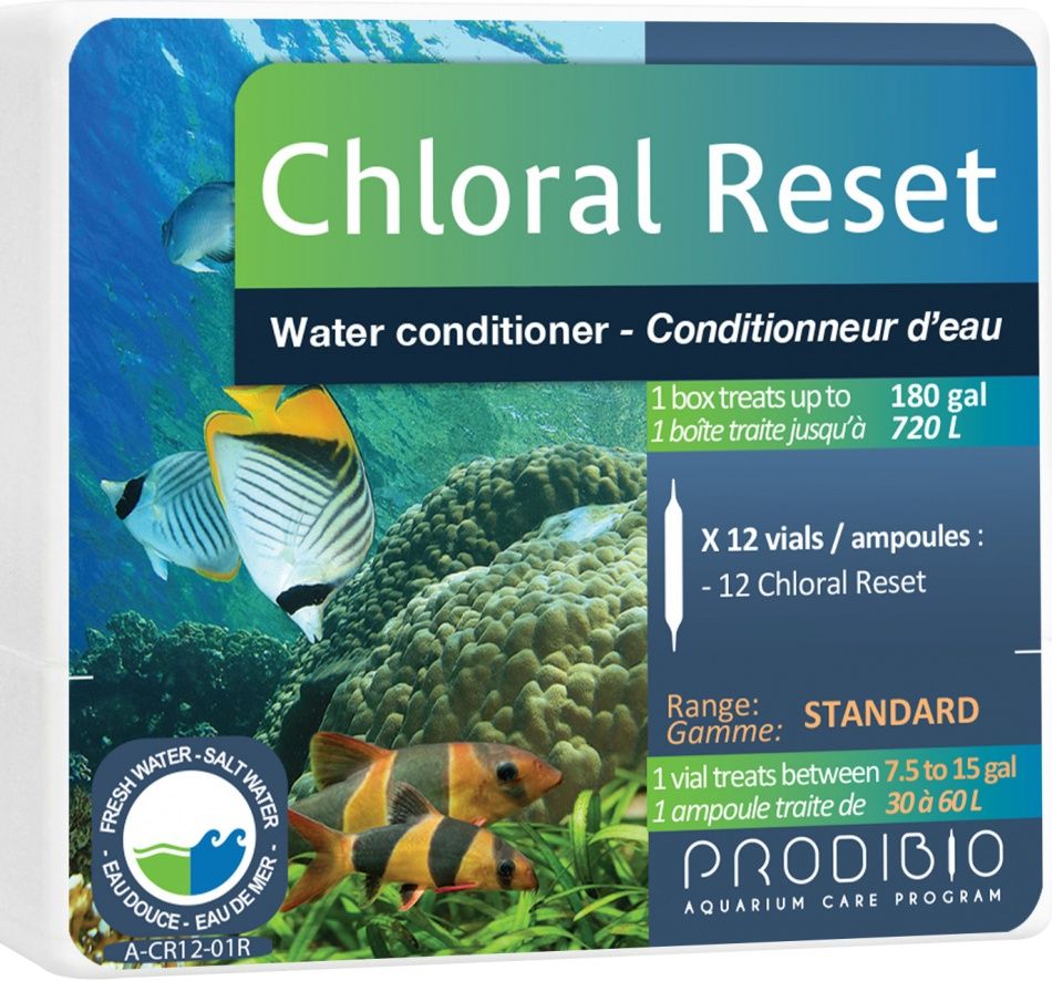 Prodibio Chloral Reset 12 fiole acvariu imagine 2022